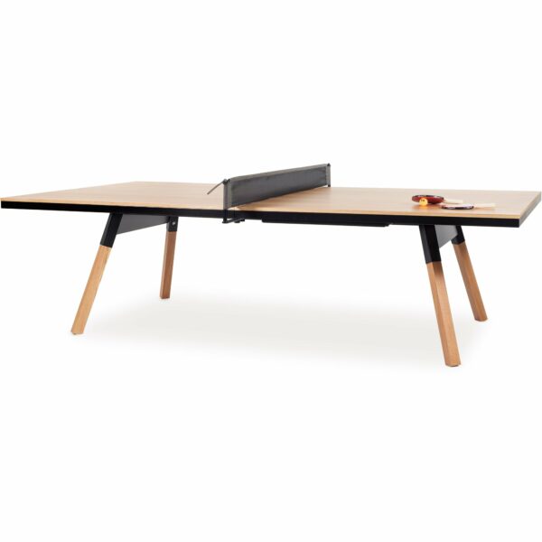 RS Barcelona | You And Me Ping Pong Table Wood - Standard - Oak / Black